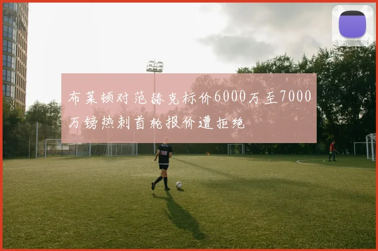 布莱顿对范赫克标价6000万至7000万镑热刺首轮报价遭拒绝